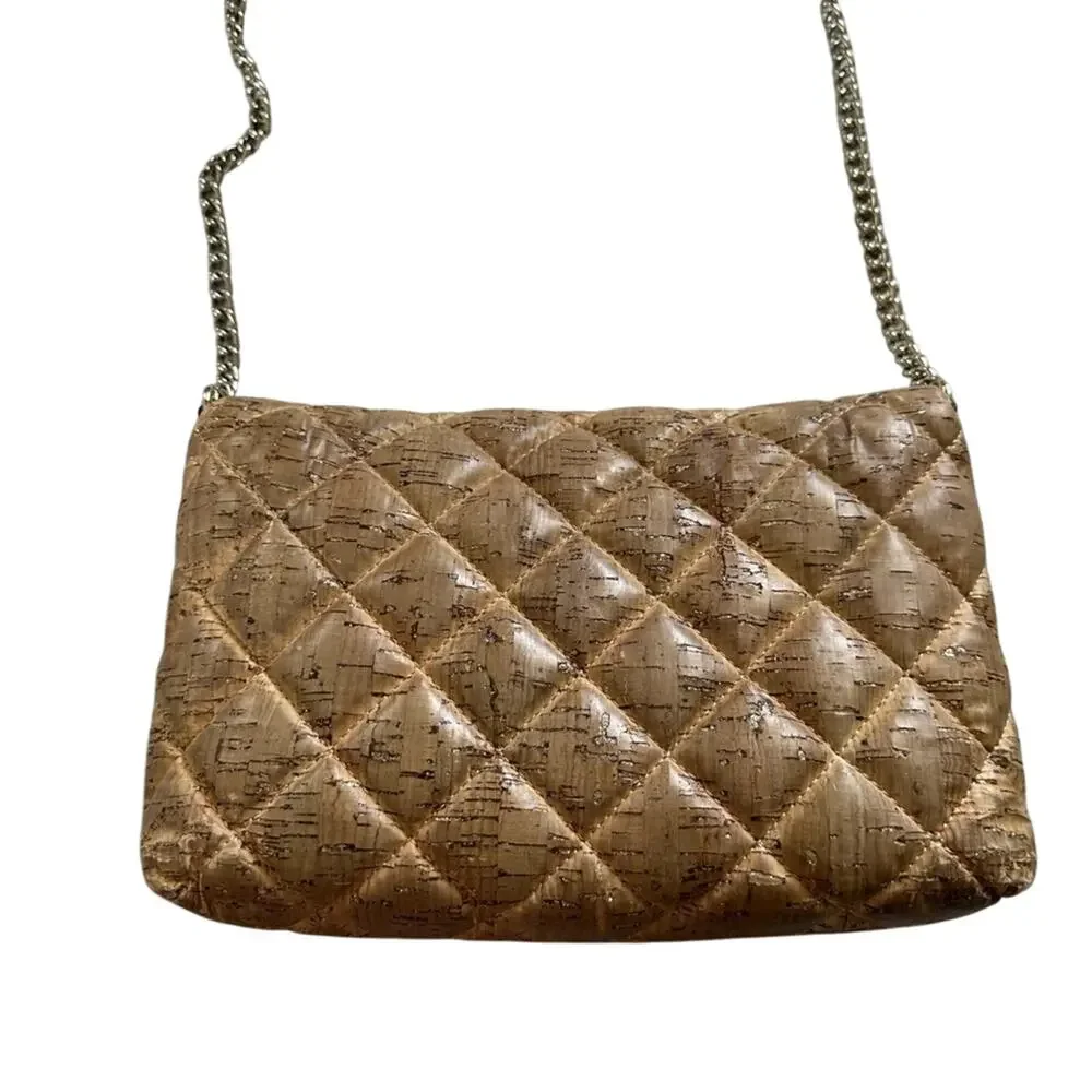 Kate Spade Quilted Cork Turn Lock Crossbody Bag